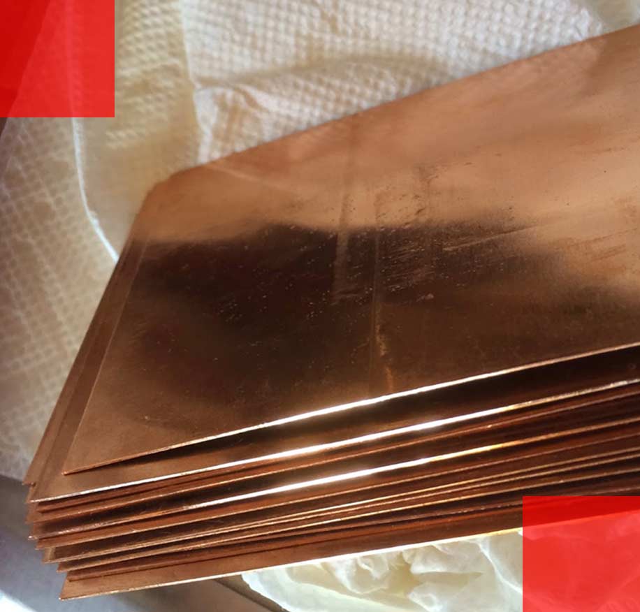 Copper Sheets, Plates, Coils